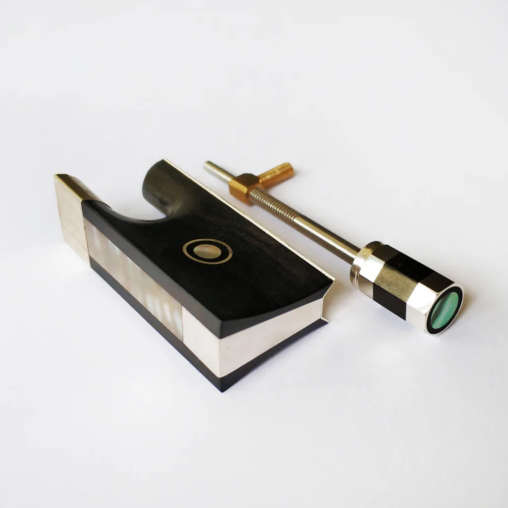 Бесплатная доставка Стерлинговое Серебро детали Master Level лук для скрипки лягушка