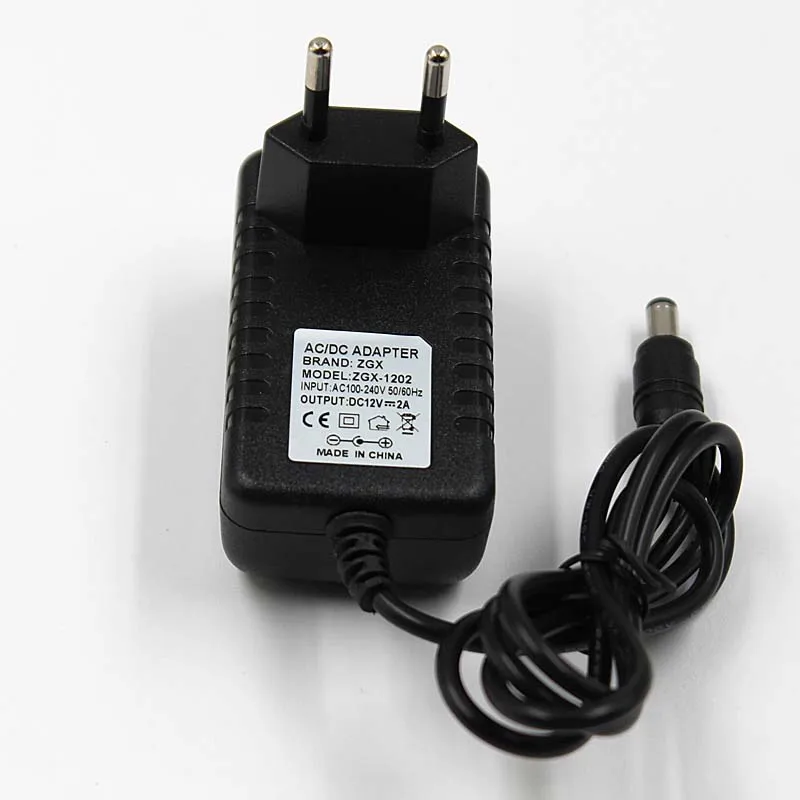 DC12V 2A переключатель питания Светодиодная лампа источник адаптер светодиодный