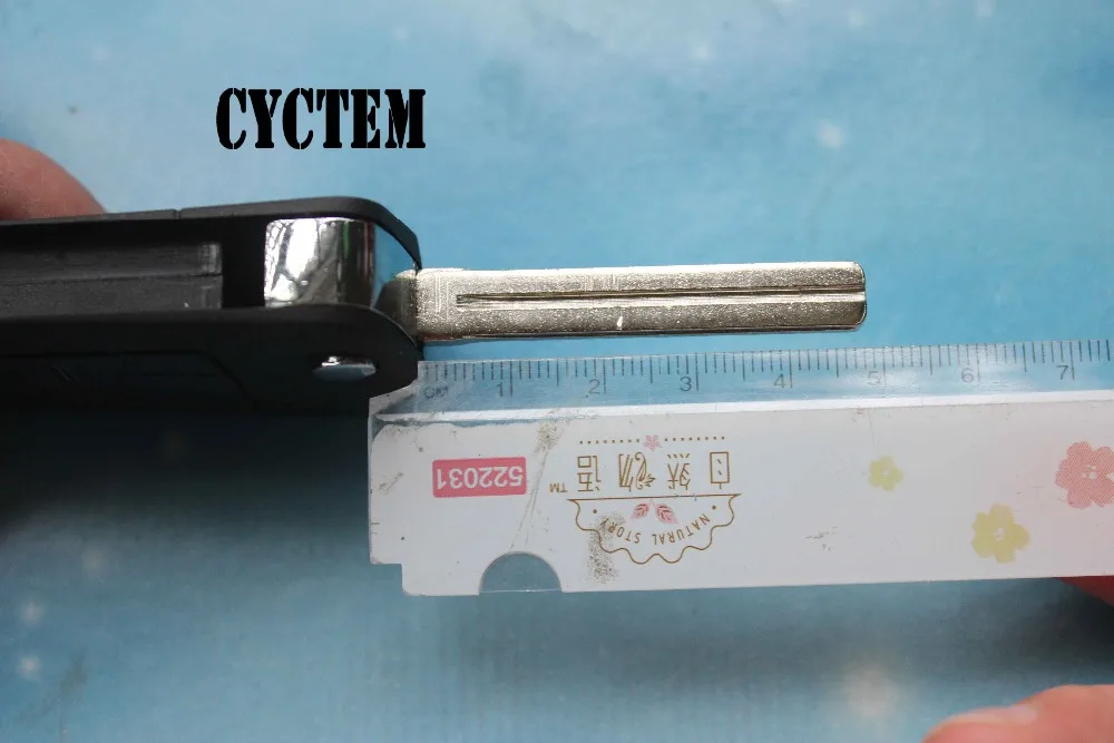 CYCTEM зазор! Автомобильный пустой чехол для ключей 3 кнопки модифицированный
