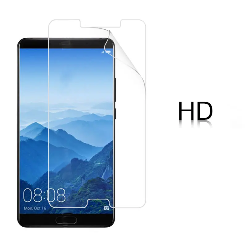Front LCD HD Clear Glossy Film For Huawei Mate 10 5.9 in ALP-L09 ALP-L29 Anti-Glare Matte Screen Protector + Cloth | Мобильные