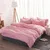flower pink Стираный хлопковый комплект постельного белья, однотонный пододеяльник, набор мягких серых постельных принадлежностей в японском стиле, постельное белье для дома, супер размер king, постельное белье, 45 - Цвет: flower pink