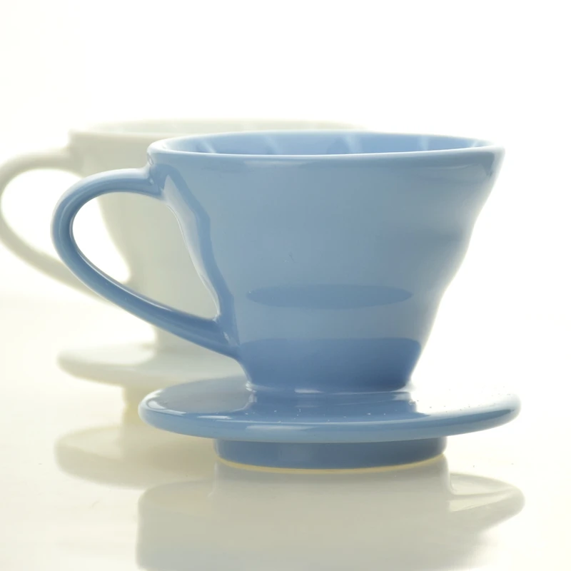 1 шт. Бесплатная доставка капельница для кофе эспрессо керамический фильтр V60 2