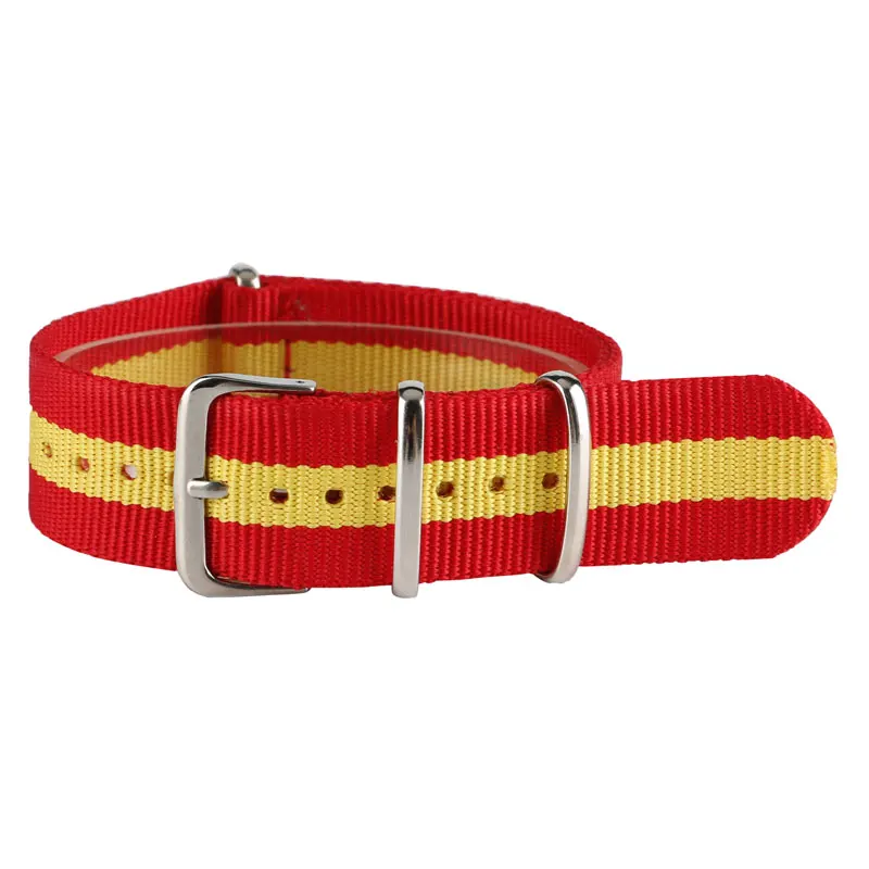 Ремешок нейлоновый для наручных часов Спортивный Повседневный холщовый сменный