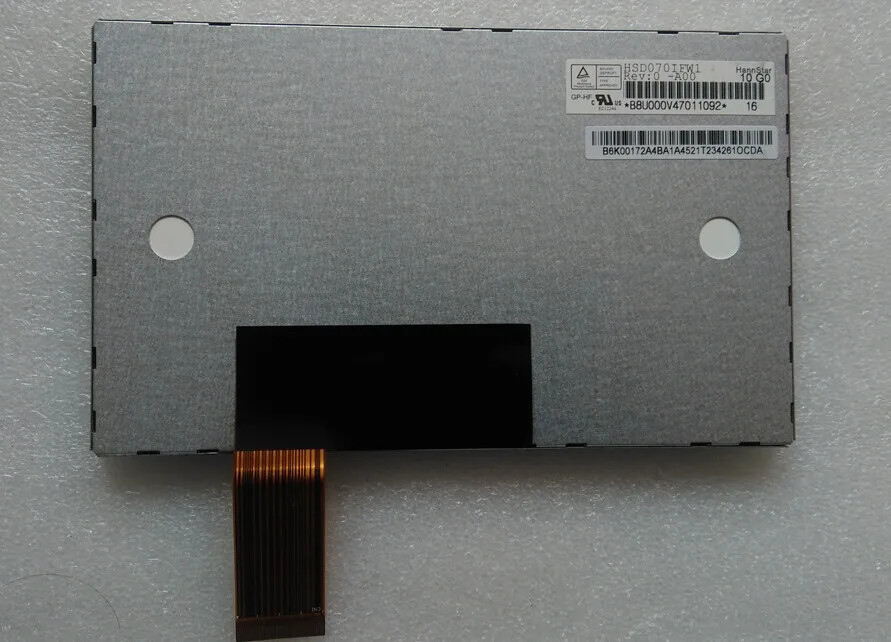 ЖК панели Hanstar 7 дюймов HSD070IFW1 A00 1024 600 carpc могут использоваться с емкостным