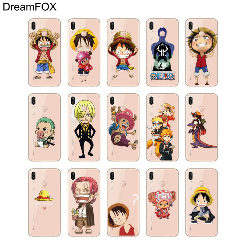 DREAMFOX L022 милый мультяшный Цельный Мягкий ТПУ силиконовый чехол для huawei Honor 6A 6C 7X9 10