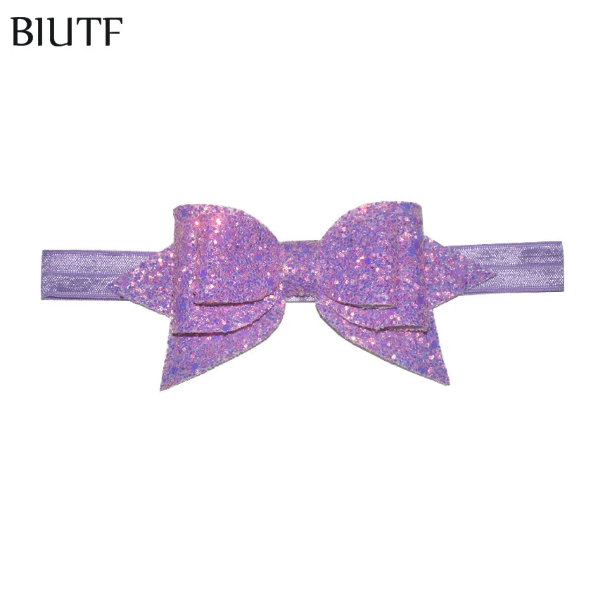 10 шт./лот бутик повязка на голову эластичная с 5 ''бутик блеск синтетическая