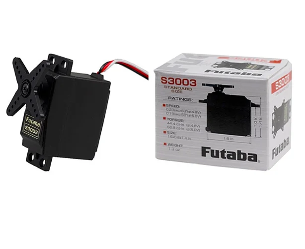 Подлинный FUTABA S3003/3001 Универсальный стандартный размер сервопривода для хобби