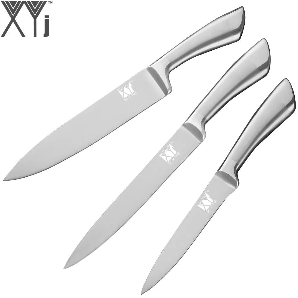 8chef8slicing5 XYj кухонные ножи из нержавеющей стали 8,8, 8,7, 5, 3,5, шеф-повара, нож для нарезки хлеба сантоку, кухонный нож для фруктов - Цвет: 8chef8slicing5