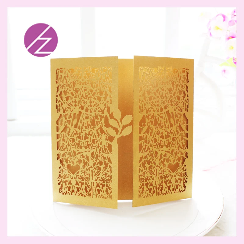 100 шт Горячие золотые цвета шикарные листья дизайн свадьба Вечеринка день