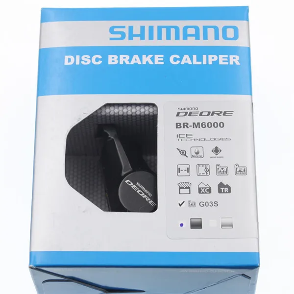 black caliper Shimano горные велосипеды M6000 тормозной суппорт Гидравлический дисковый тормоз DEORE BR-M6000 суппорт - Цвет: black caliper