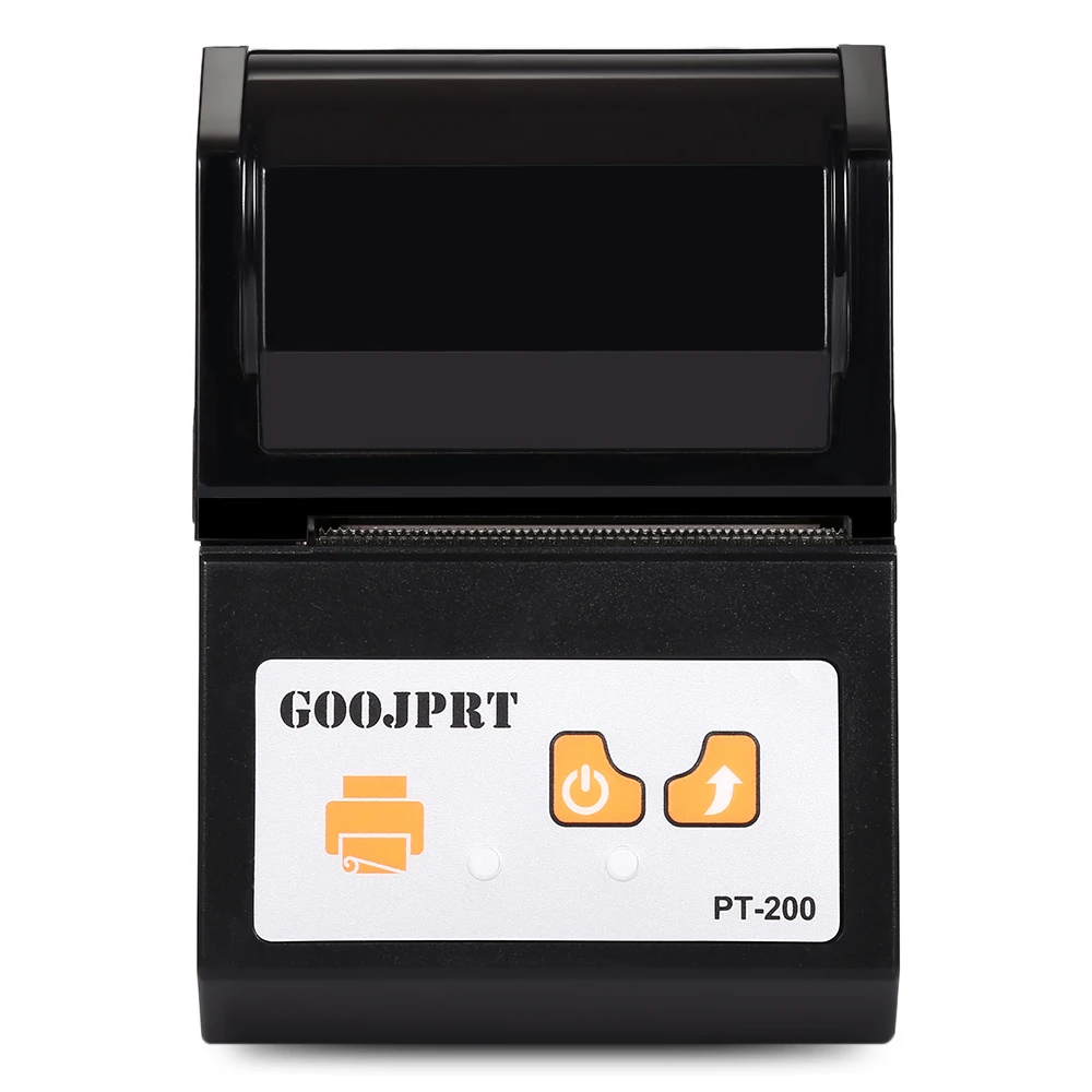 GOOJPRT PT200 Portable Wireless Printer 58mm Bluetooth Thermal 1500mAh For Android IOS Mini | Компьютеры и офис