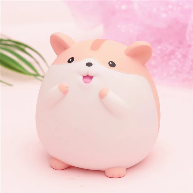 C Small Мультфильм милый хомяк Копилка Декор виниловые фигурки хомяка монета копилка украшения дома рождественские подарки - Цвет: C Small