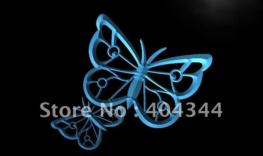 LK319 бабочки природы дома Дисплей светодиодный неоновый светильник знак|natural home|sign