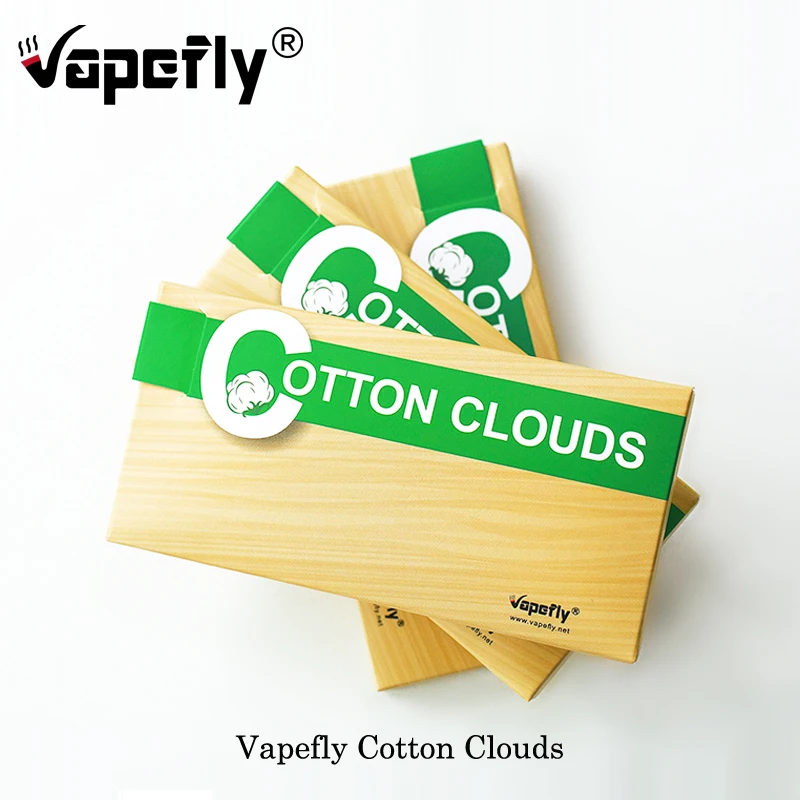 Электронная сигарета Vapefly из 100% хлопка с облаками подходит для RDA RDTA RTA Rebuild Vape