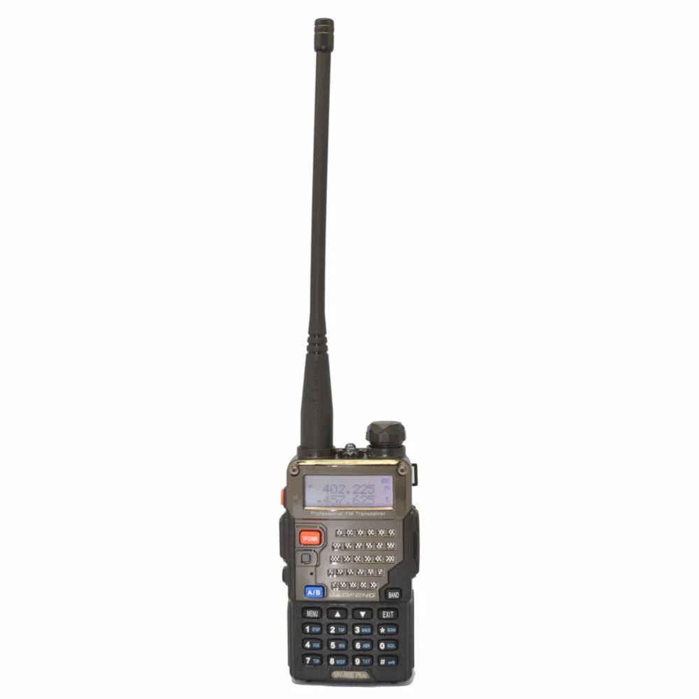 Новый Baofeng UV 5RE + PLUS полицейский Walkie Talkie сканер радио двухдиапазонный Cb Ham