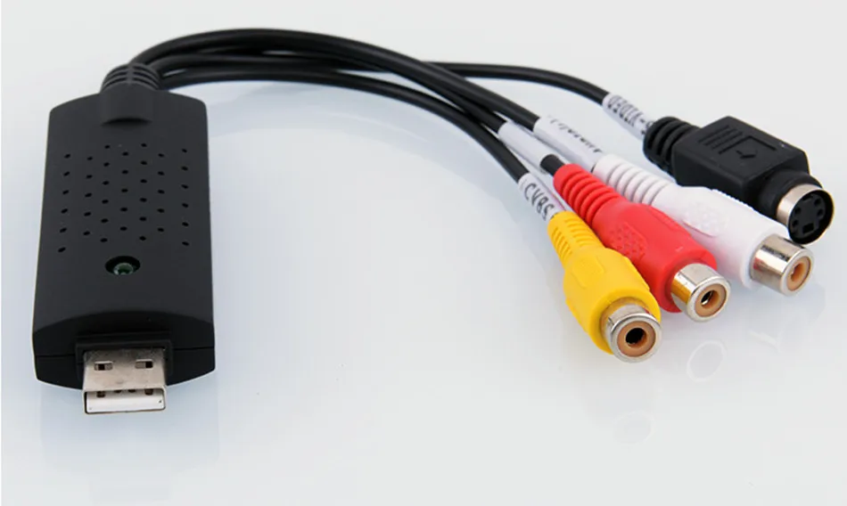 USB EasyCAP 2,0 Easy cap Видео ТВ DVD VHS DVR cap ture адаптер для PAL DVD видео сигнала конвертер для Win7/8/XP/Vista