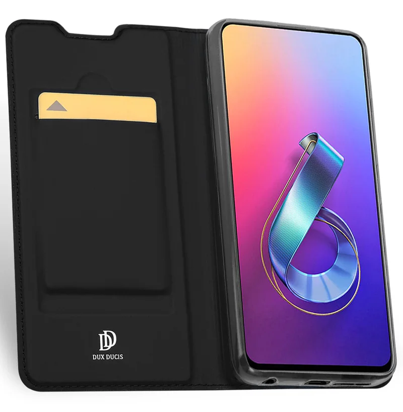 DUX DUCIS чехол для Asus Zenfone 6 ZS630KL Книга Флип кожаный бумажник чехол