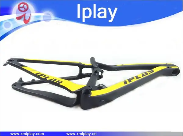 Дизайн IPLAY 29 полная подвесная рама из углеродного волокна 650B mtb рама 27,5 er рама для горного велосипеда UD матовая 148*12 мм через ось