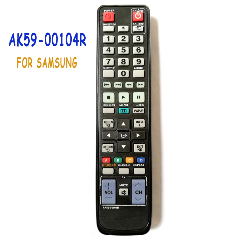 Новинка запасной пульт дистанционного управления для SAMSUNG Blu Ray DVD плеера