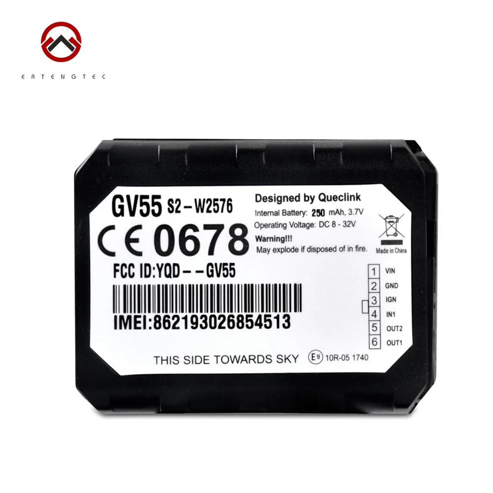 

Супер Мини Автомобильный GPS трекер GV55 автомобильный GSM GPS локатор GSM/GPRS 850/900/1800/1900 МГц низкое энергопотребление