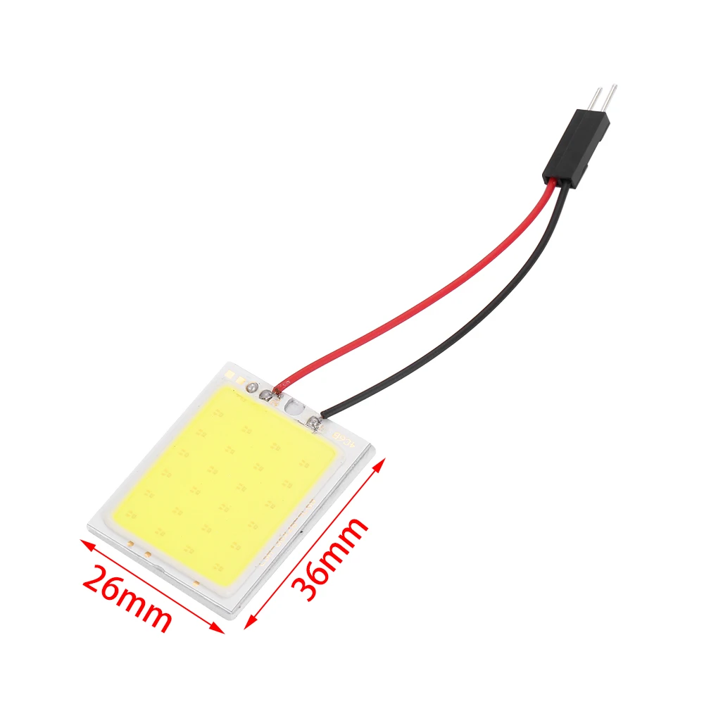 Новое поступление 1 комплект ксеноновая HID белая 16/24 COB купольная Карта лампочка