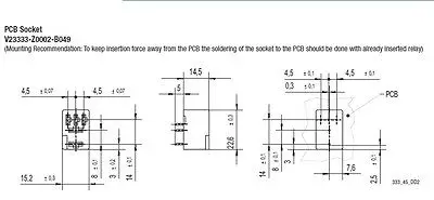 10 комплектов-автоматическое реле PCB 5-контактный держатель автомобильного pcb