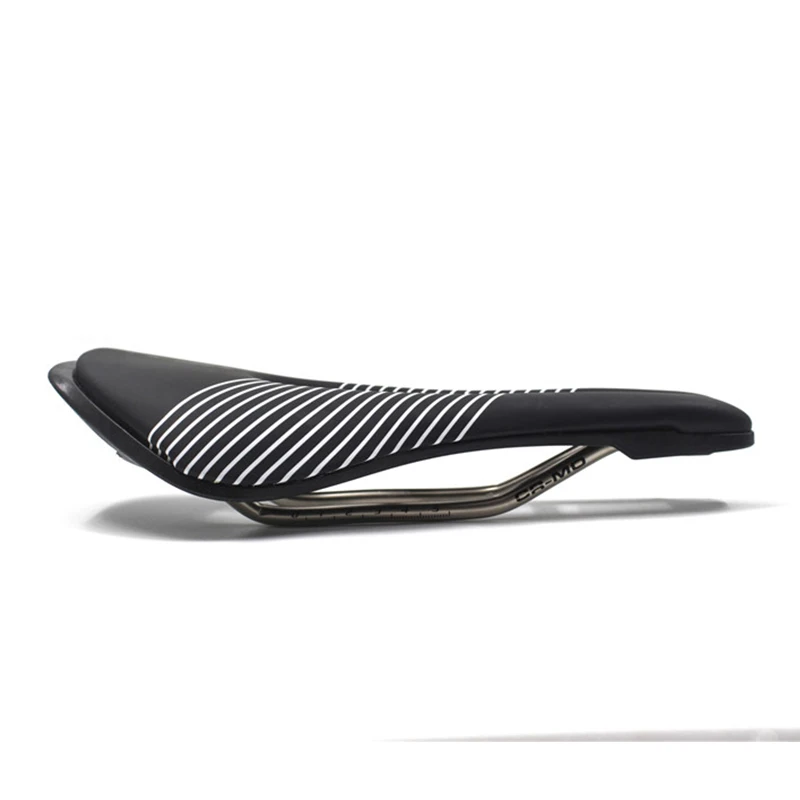 

Ec90 Road Bike Saddle Steel Rails Bike Cycling MTB Bike Soft PU Leather Cycling Seat Parts Black Bicycle Saddle