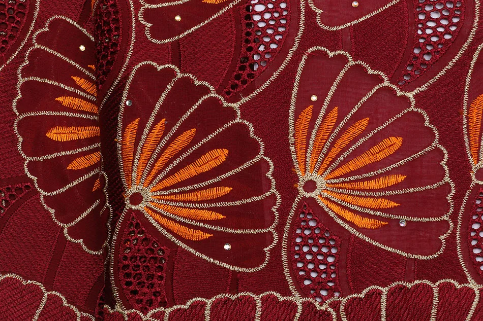 Африканский хлопок кружевной ткани 2018 высокое качество кружева швейцарская