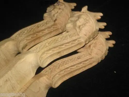 Часть для скрипки 1 шт. ручная резная белая скрипка с головой дракона 4/4 | Спорт и