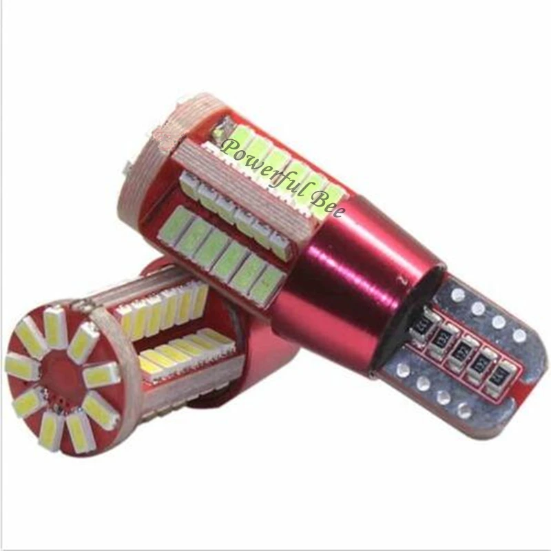 2 x CANBUS T10/w5w/194 57SMD без ошибок белые янтарные желтые светодиодные габаритные огни