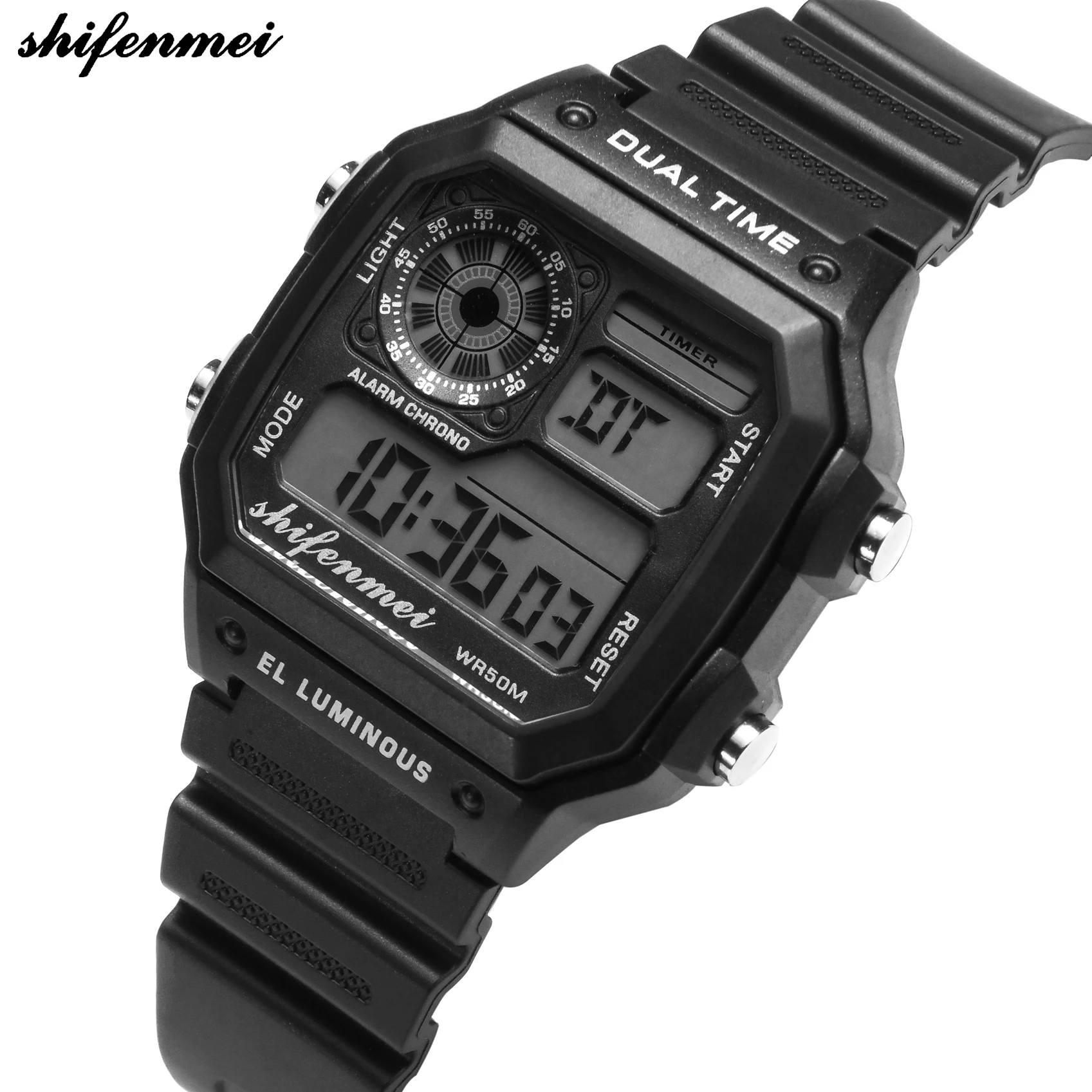 Shifenmei S1133 мужские часы reloj hombre Роскошные спортивные аналоговые кварцевые