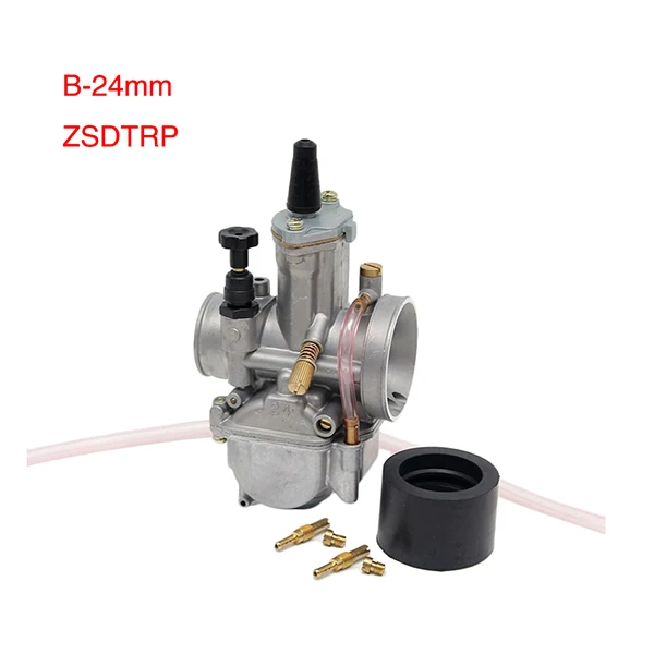 B-24mm ZSDTRP Alconstar высокая производительность PWK 21 24 26 28 30 32 34 Карбюратор Carb для 90cc до 250cc Dirt Pit Bike ATV Quad Мотоцикл - Цвет: B-24mm ZSDTRP
