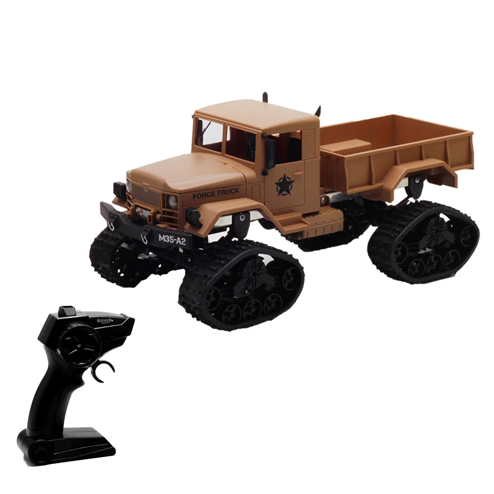 FY001B RC автомобиль 1/16 2 4 GHz 4WD 480P Wifi FPV камера 3000G нагрузка снег шины военный грузовик