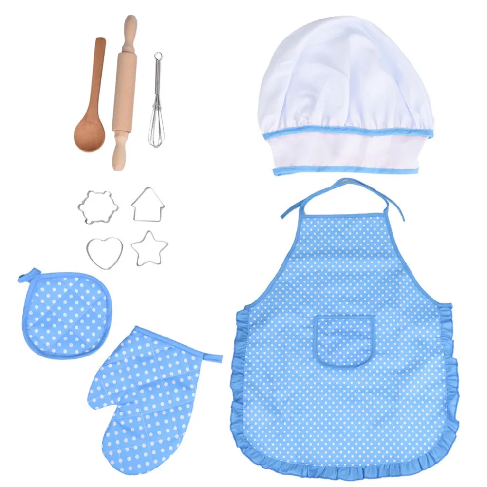 Дети пособия по кулинарии и выпечки набор-11 шт. одежда для кухни роль игровые