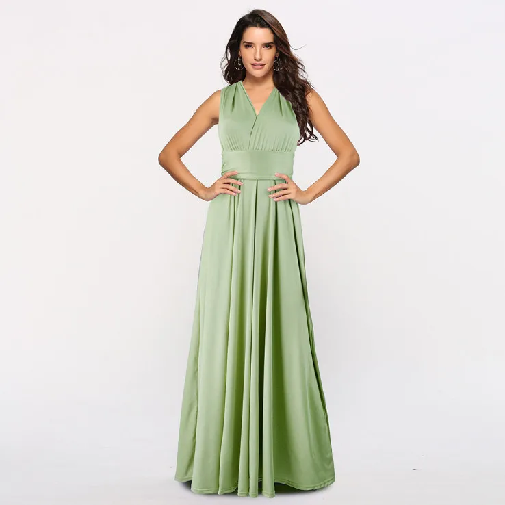 Новинка Платья для подружек невесты Robe De сорие комбинированное серое