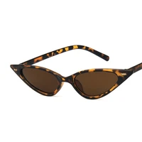 cooyoung women sexy cat eye sunglasses brand designer small triangle vintage sun glasses retro cateye eyewear uv400
