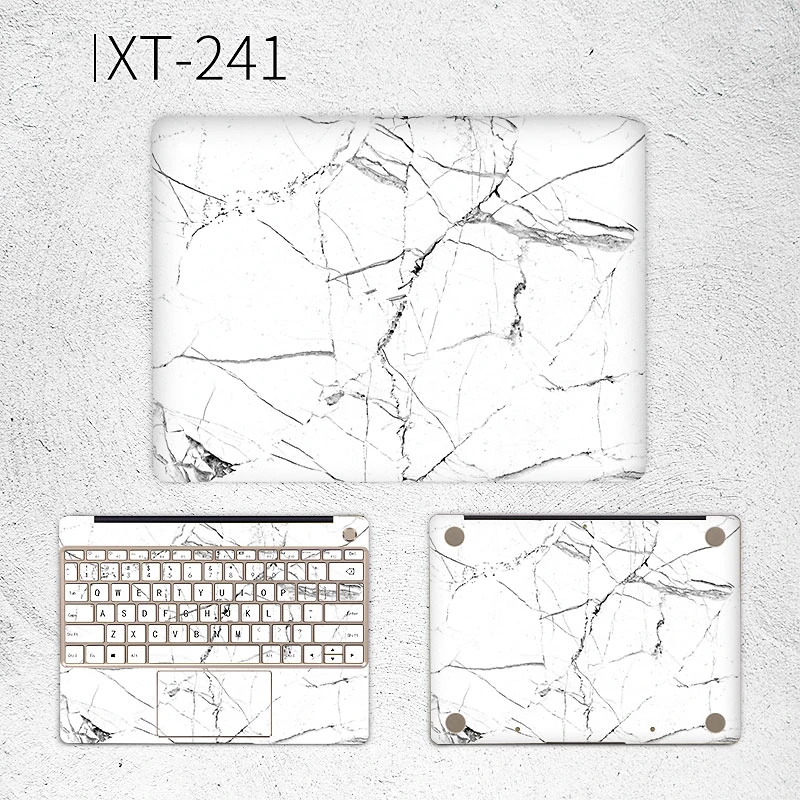 Белая мраморная наклейка для ноутбука huawei Matebook X Pro 13,9X13,3 Виниловая наклейка для ноутбука MateBook E 12 D 15,6 кожа для ноутбука