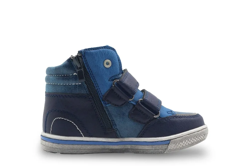 Apakowa/детская обувь средней длины; модная спортивная детская обувь; сезон весна-осень; кроссовки для мальчиков; обувь на липучке для маленьких мальчиков