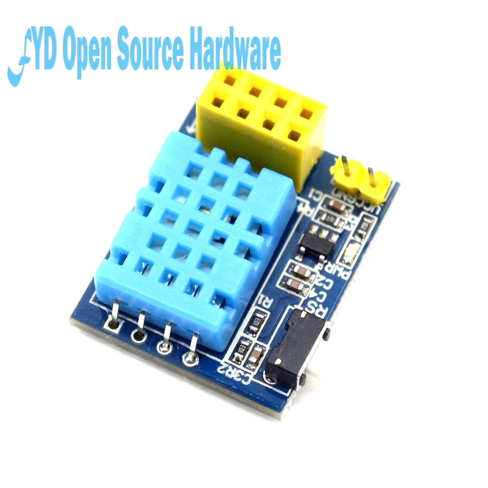1 шт. ESP8266 ESP-01 ESP-01S DHT11 модуль датчика температуры и влажности esp8266 Wifi NodeMCU умный дом