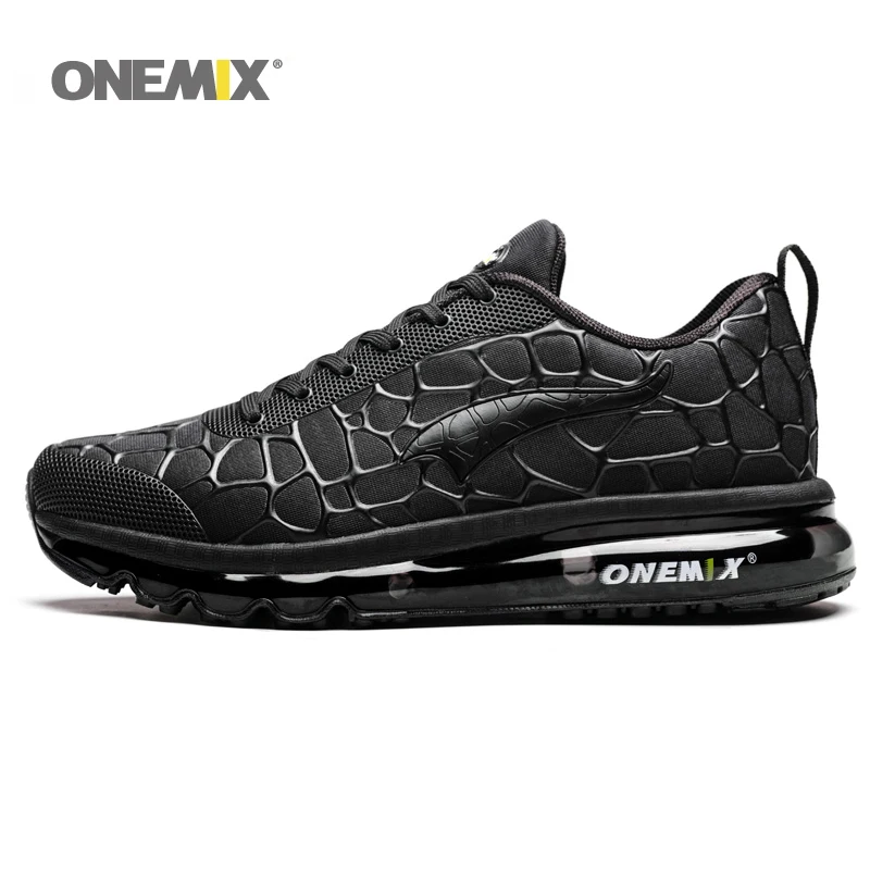Onemix Air Cushion мужские кроссовки 97 для мужчин спортивная дышащая обувь для тренировок прогулочная обувь черного цвета для ходьбы