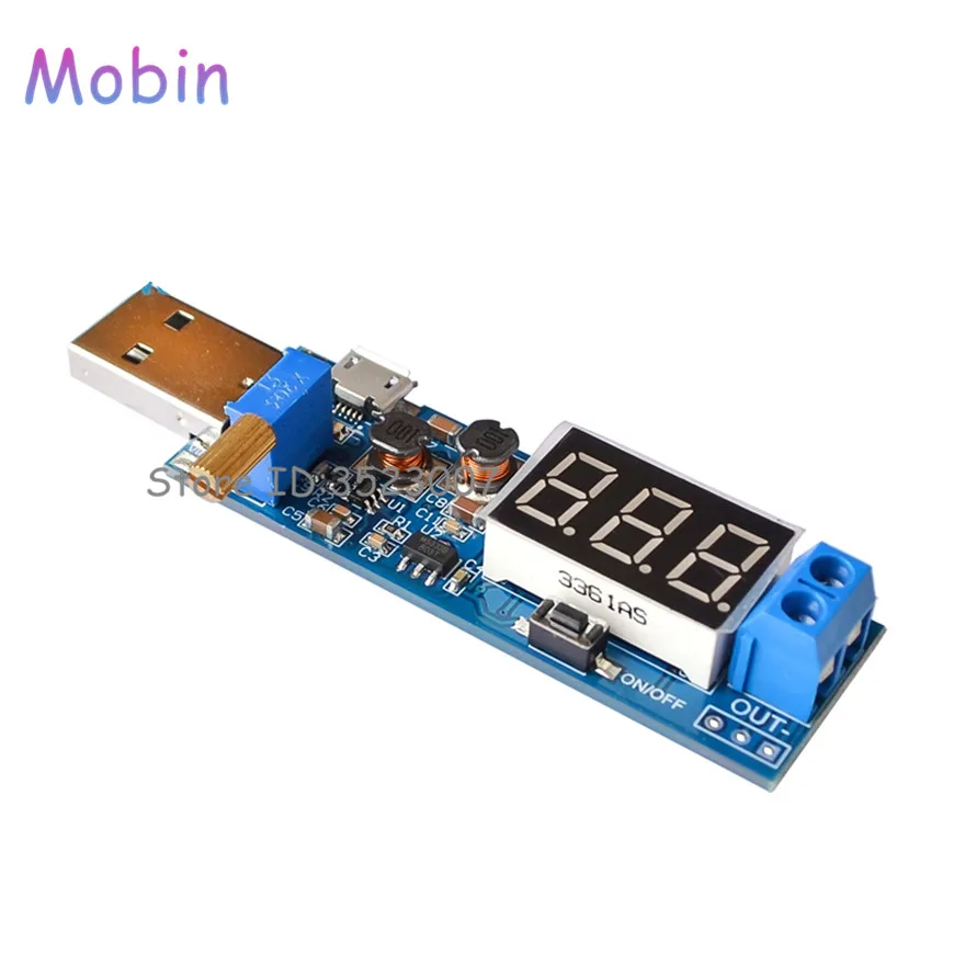 15 шт./лот DC USB Повышающий Модуль регулятора мощности от 5 В до 3 9 в 12 24 модуль