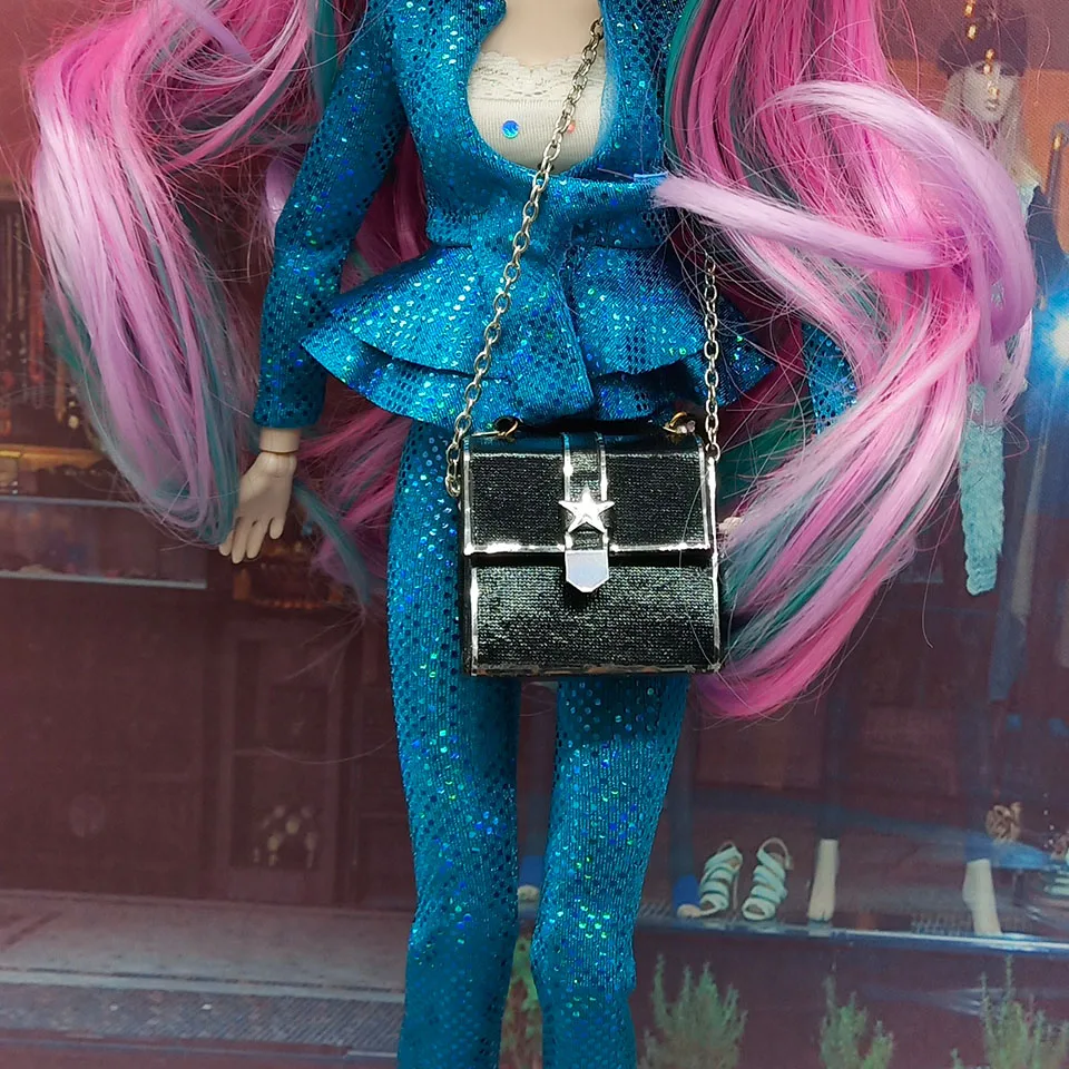 Sweetpea Черный квадрат Bjd 1/6 1/4 1/3 аксессуары для кукол сумки модные шаровые шарниры