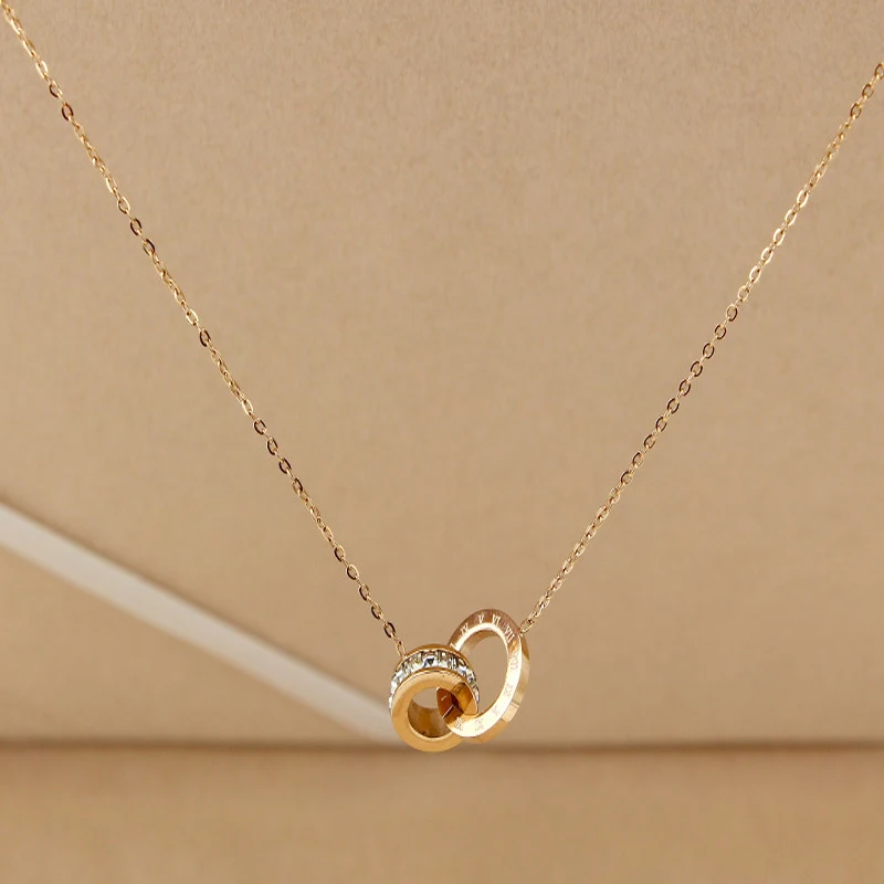 Новый дизайн цепочки с хрустальными звеньями ожерелья подвески ювелирные