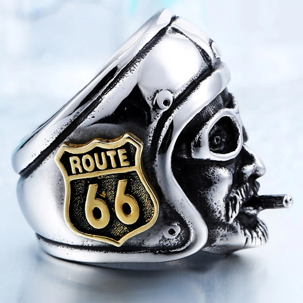 Мужское кольцо из нержавеющей стали в стиле хип-хоп | Украшения и аксессуары