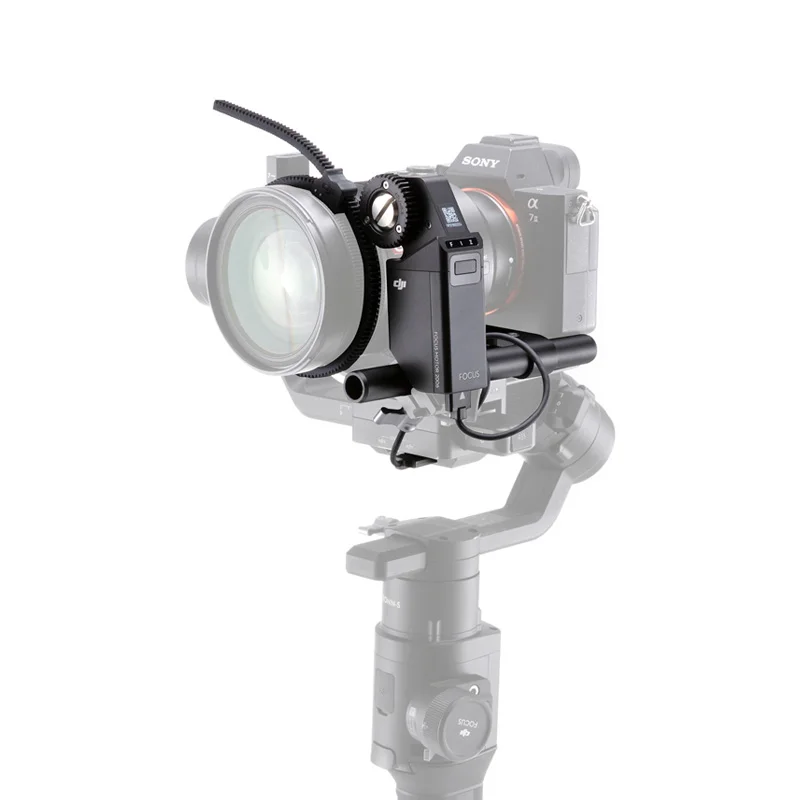 Двигатель DJI Ronin S Focus используется с колесом Ronin-S Focus для управления фокусом, диафрагмой и зумом