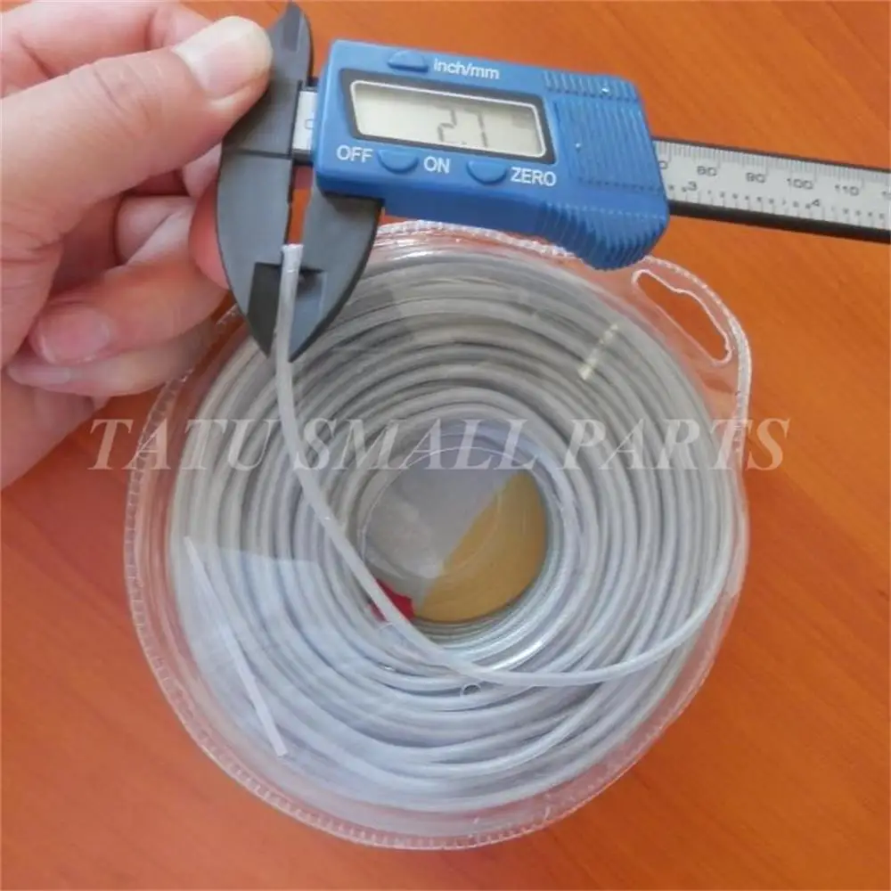 Леска для триммера из стальной проволоки 2 65 мм X 450 г 1LB 60 м ROPE DONNUT STRIMMER щеточка