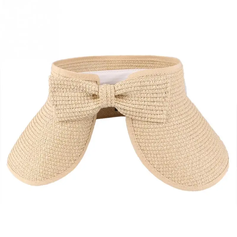 Горячая распродажа женщин летом широкими полями крышка сверните складной солнце