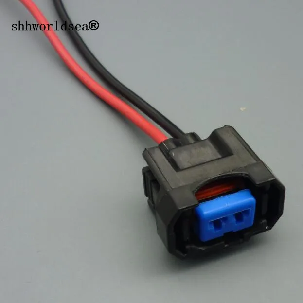 

Shhworld 2Pin 2,2 мм Женский Мужской Авто топливный инжектор OBD2 водонепроницаемый провод жгута Разъем автомобильной вилки 6189-0533 для Honda