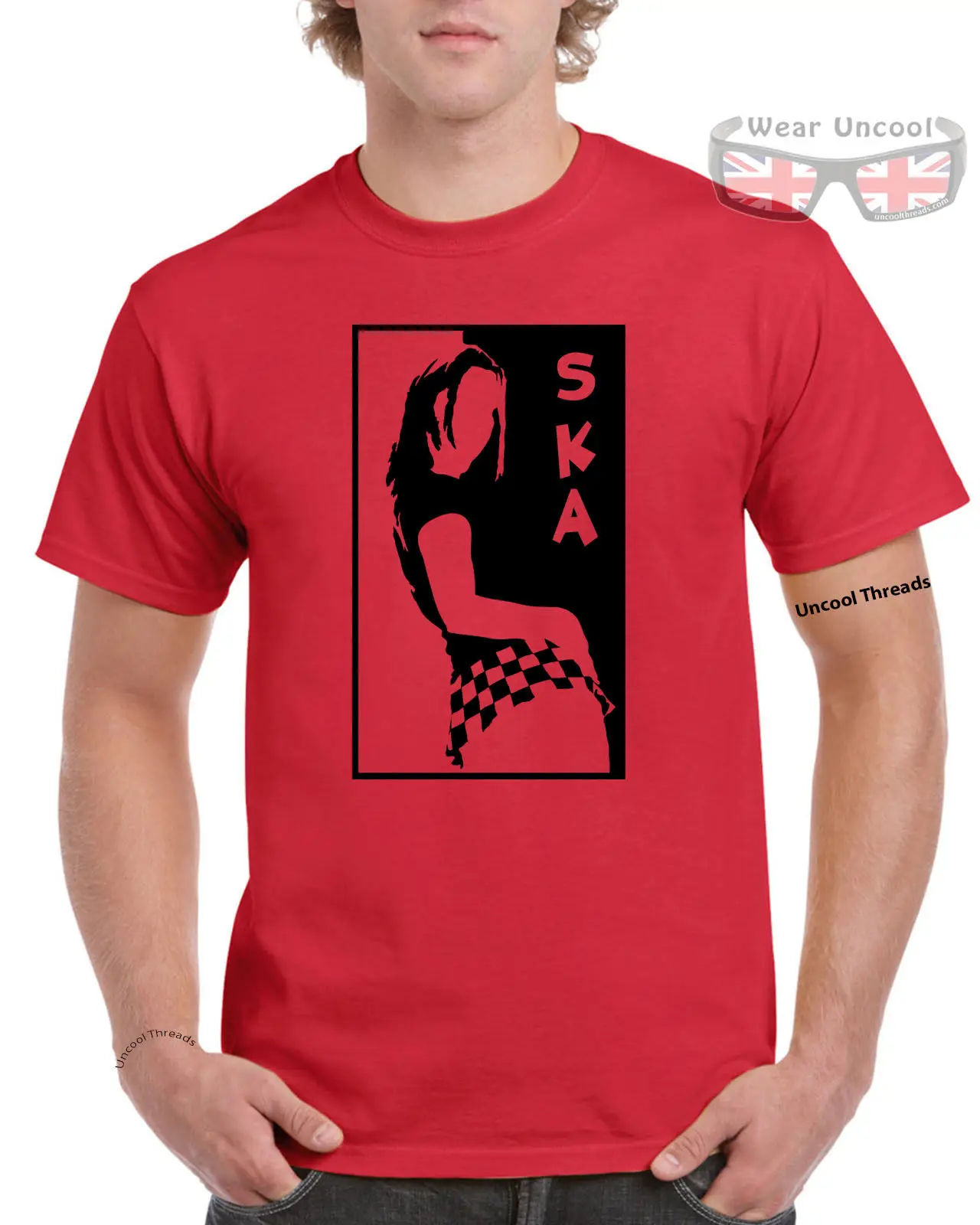 Сексуальная футболка SKA GIRL Mods Ska 2 тона регги душа музыка 60 70 90 крутая Повседневная