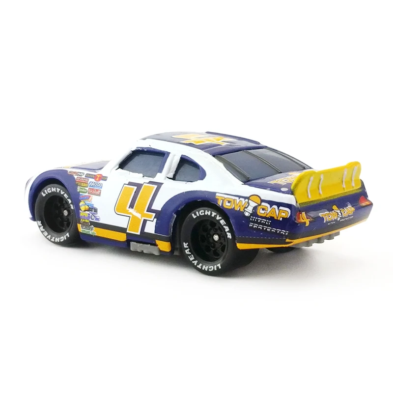 Disney Pixar Cars No.4 Tow металлическая литая игрушечная машинка 1:55 свободная совершенно